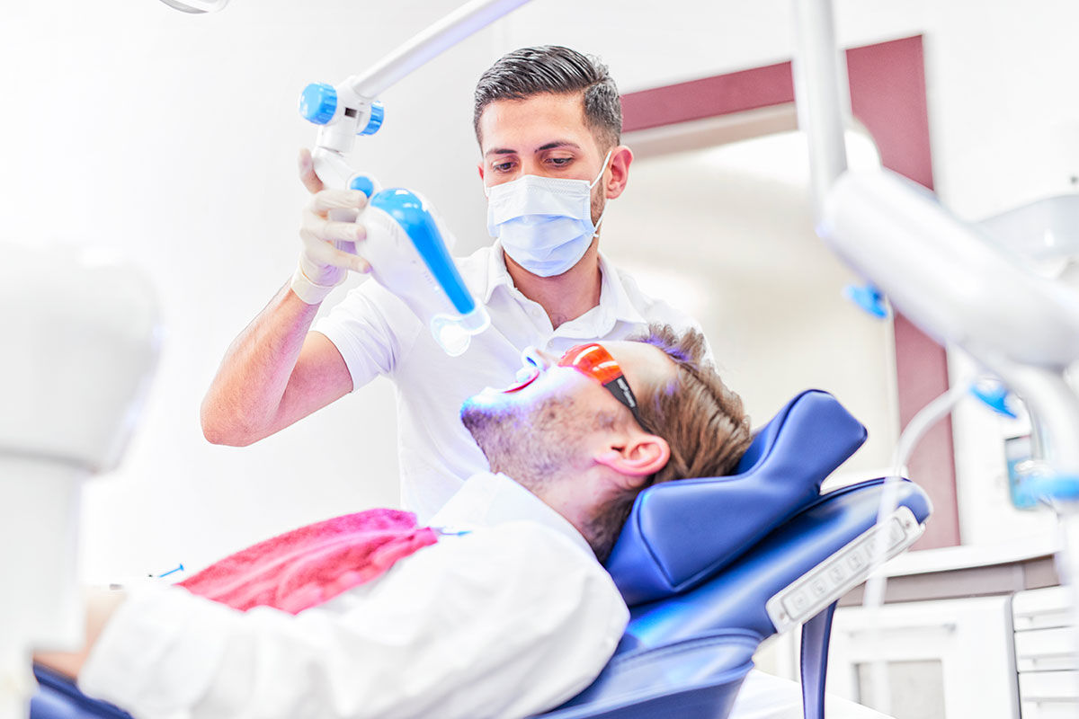 Bleeching in der Zahnarztpraxis OXIDIO in Gärtringen